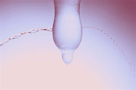 A Broken Condom .